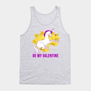 Valentine Unicorn Tank Top